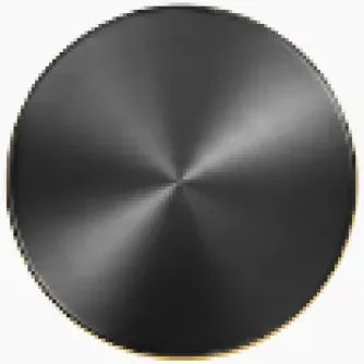 Champagne gold PVD coating finish swatch