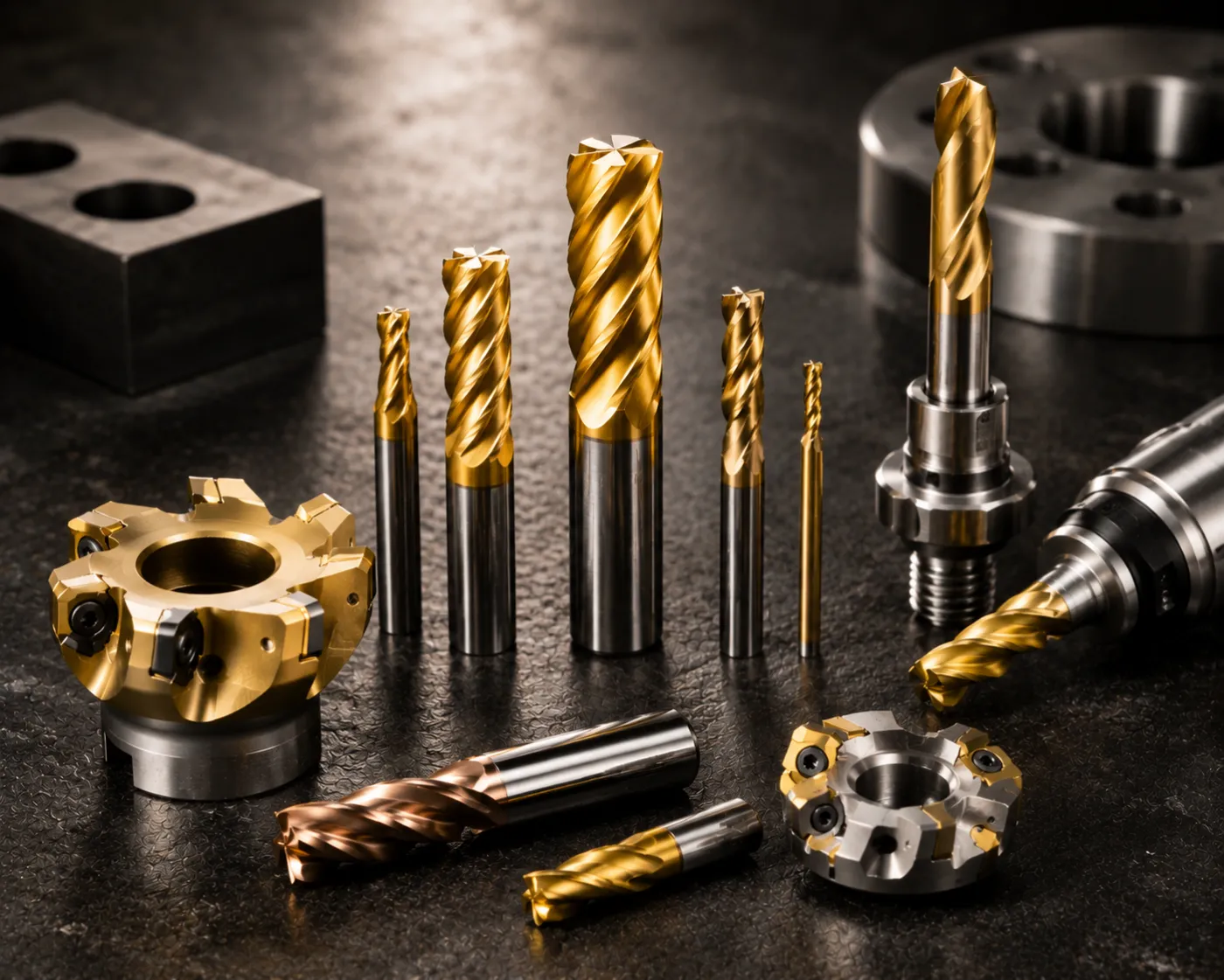 PVD-coated industrial cutting tools